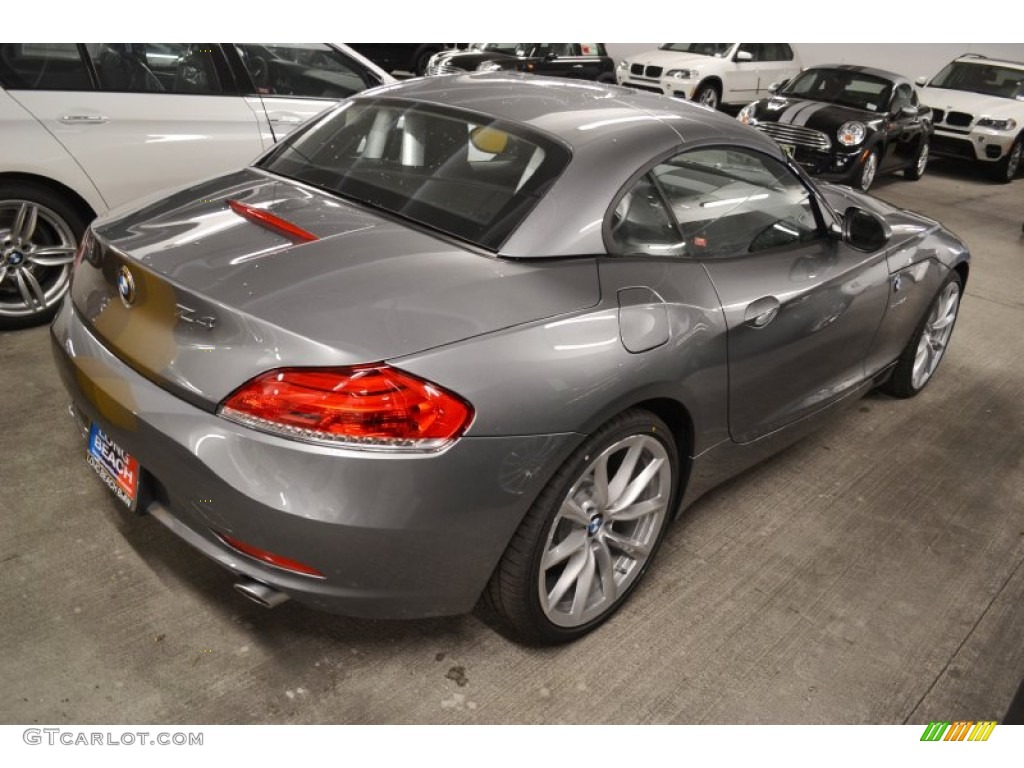 2012 Z4 sDrive35i - Space Gray Metallic / Black photo #4