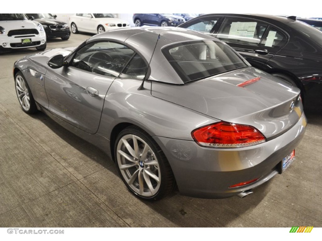 2012 Z4 sDrive35i - Space Gray Metallic / Black photo #5