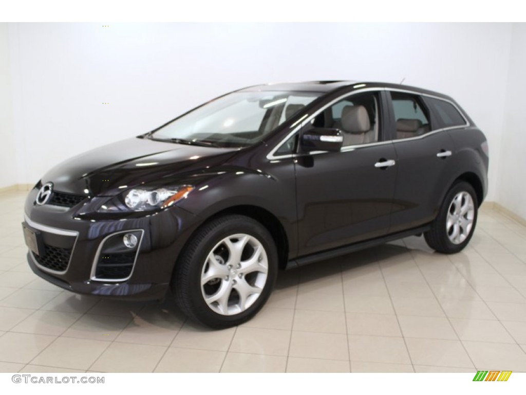 Black Cherry Mica 2010 Mazda CX-7 s Grand Touring AWD Exterior Photo #67801302