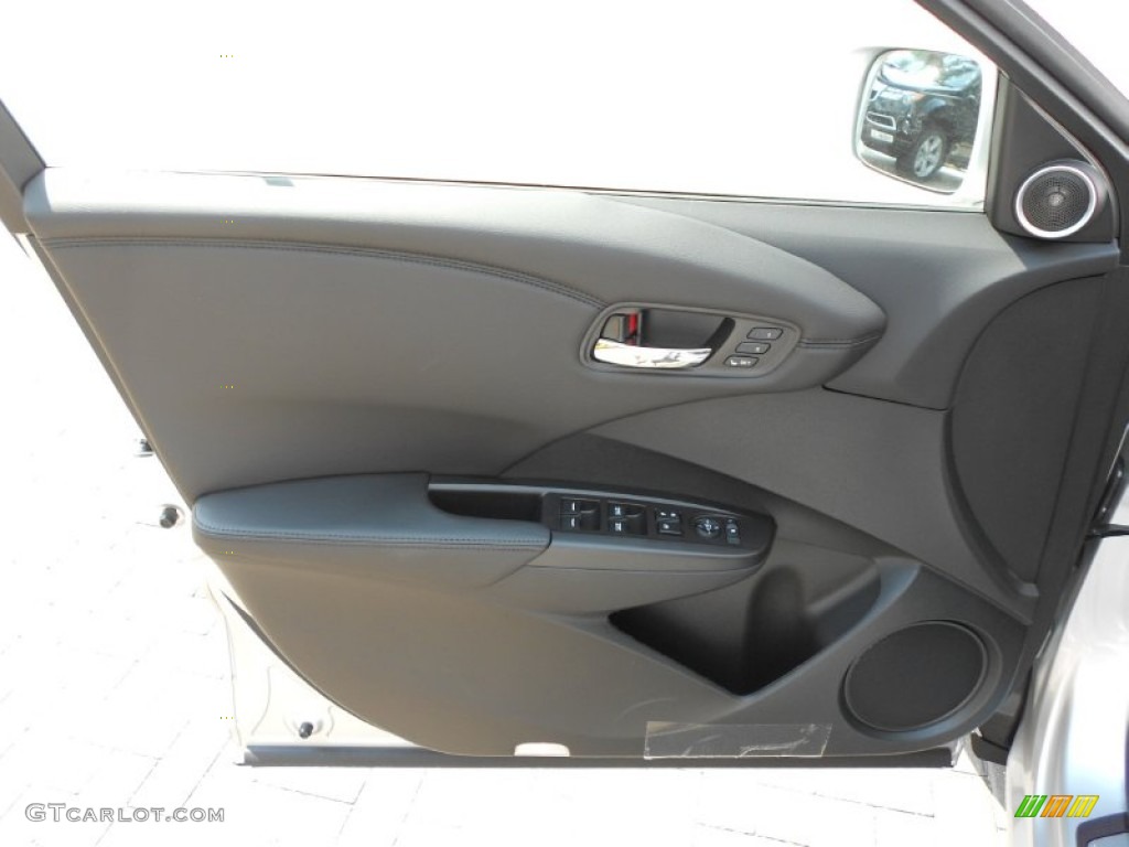 2013 Acura RDX Standard RDX Model Ebony Door Panel Photo #67802808