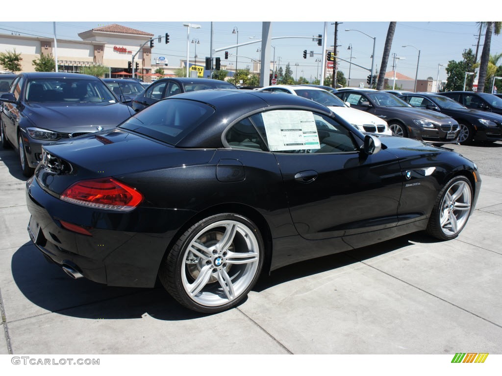 2012 Z4 sDrive35is - Black Sapphire Metallic / Black photo #2