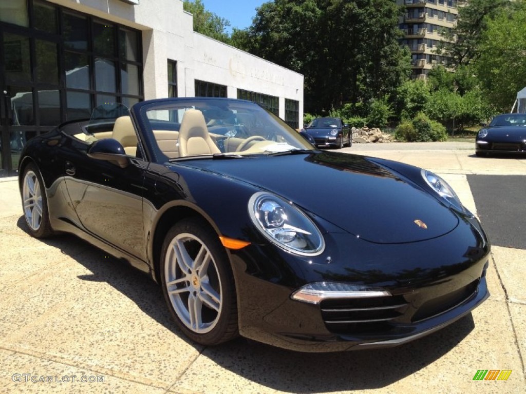 Black 2013 Porsche 911 Carrera Cabriolet Exterior Photo #67803612