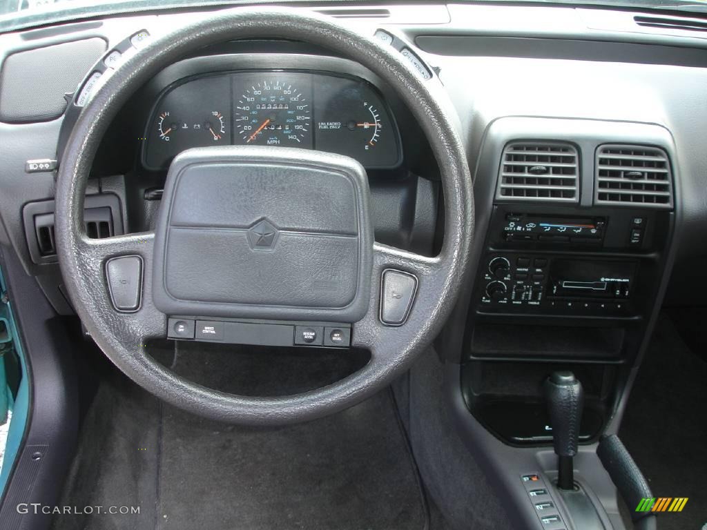 1992 Aqua Pearl Metallic Chrysler Lebaron Lx Convertible