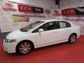 Taffeta White - Civic LX Sedan Photo No. 4