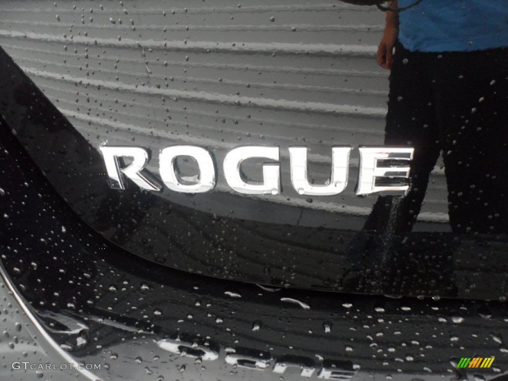 2012 Rogue S Special Edition - Super Black / Black photo #19