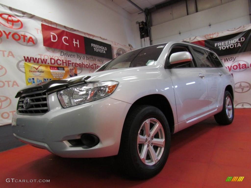 2010 Highlander V6 4WD - Classic Silver Metallic / Ash photo #1