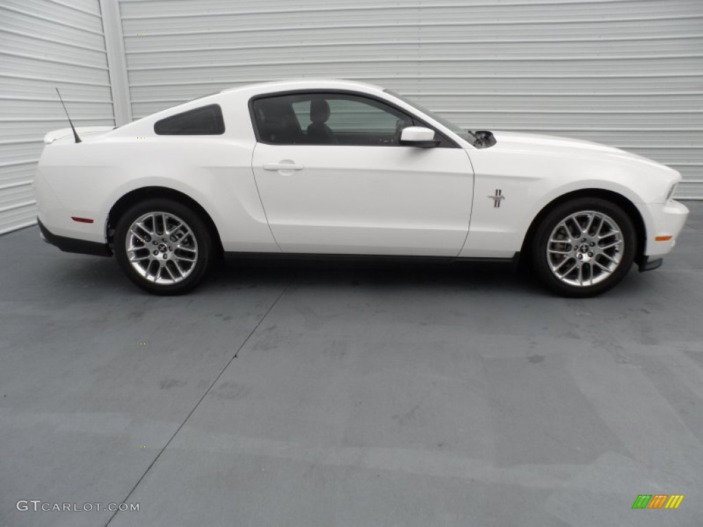 Performance White 2012 Ford Mustang V6 Premium Coupe Exterior Photo #67804815
