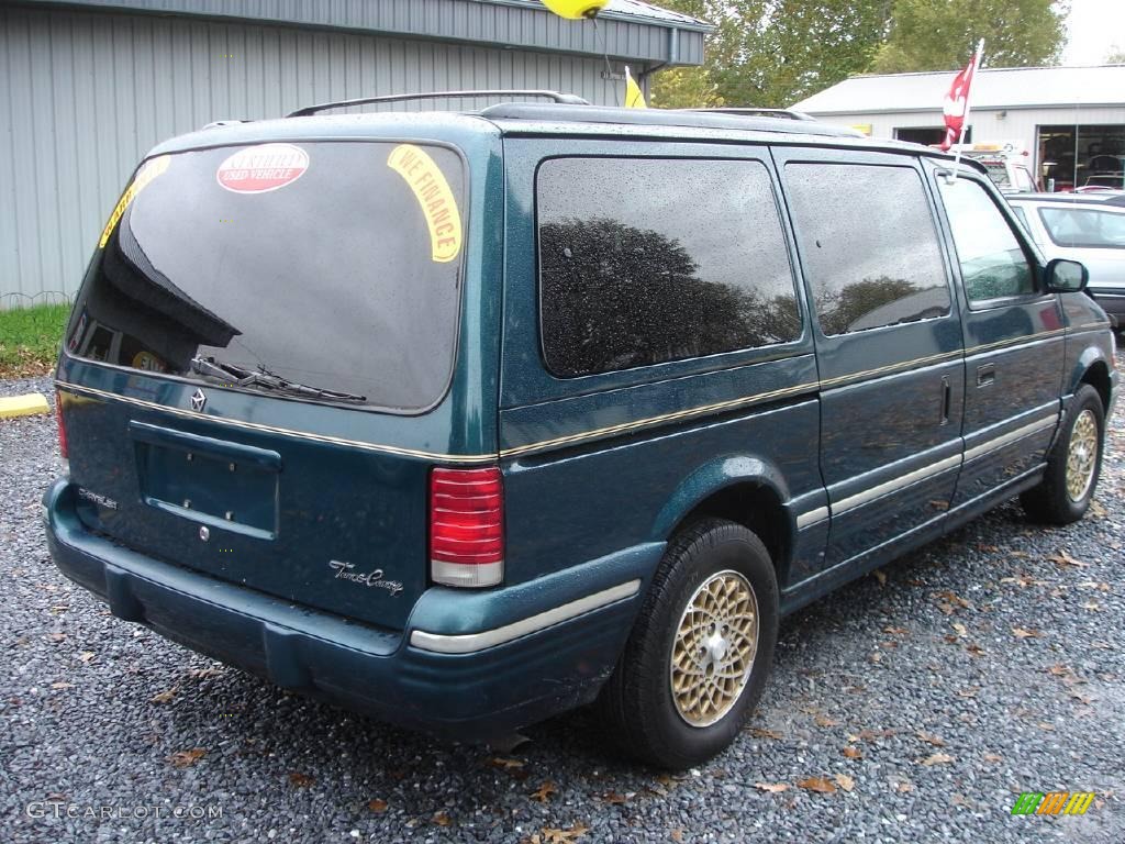 1995 Town & Country  - Emerald Green Pearl Metallic / Beige photo #5