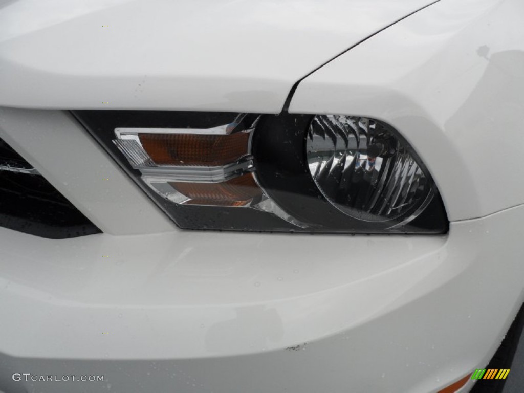 2012 Mustang V6 Premium Coupe - Performance White / Charcoal Black photo #9