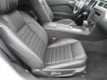 Charcoal Black 2012 Ford Mustang V6 Premium Coupe Interior Color