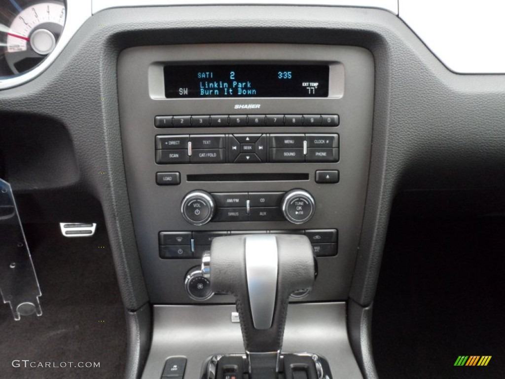 2012 Ford Mustang V6 Premium Coupe Controls Photo #67805112