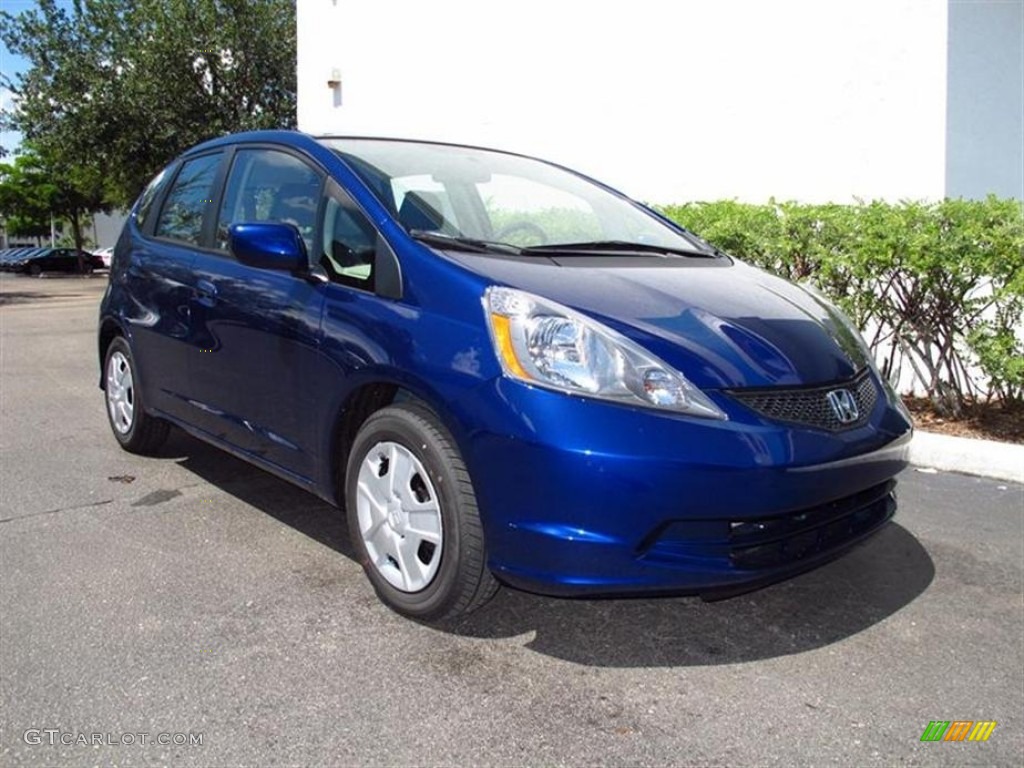 Vortex Blue Pearl Honda Fit