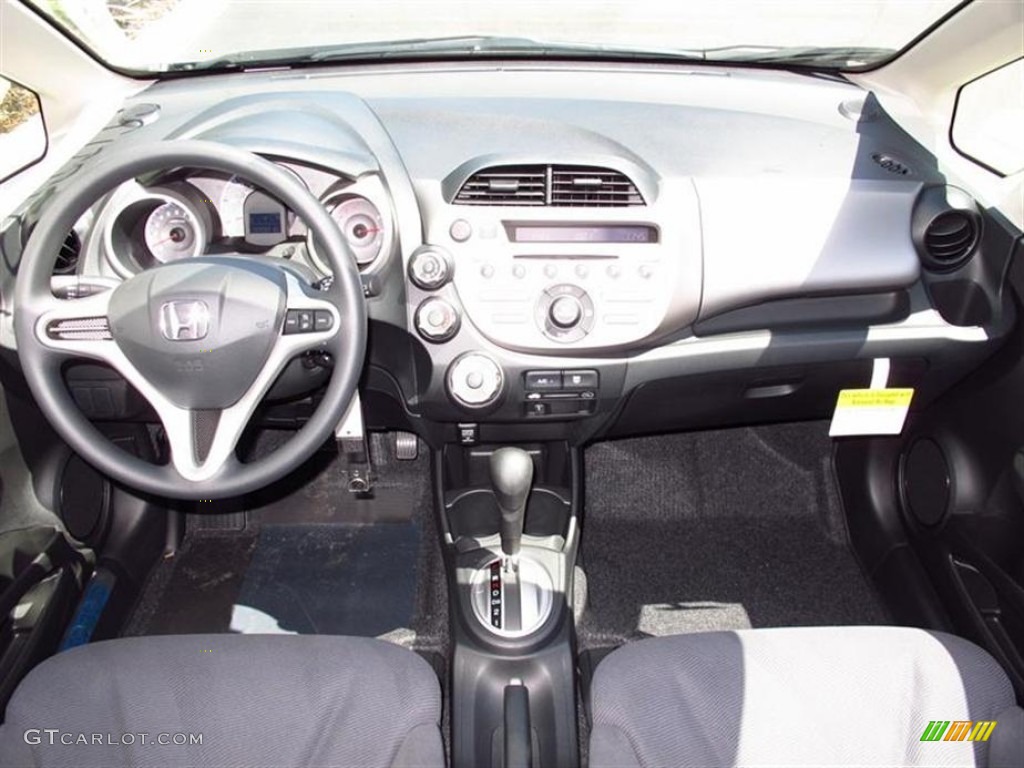 2012 Honda Fit Standard Fit Model Gray Dashboard Photo #67805157