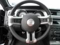 Lava Red/Charcoal Black 2012 Ford Mustang GT Premium Coupe Steering Wheel