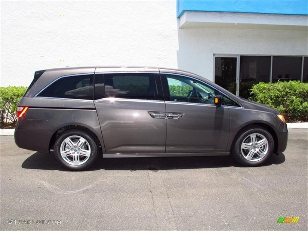 2012 Odyssey Touring Elite - Smoky Topaz Metallic / Truffle photo #2