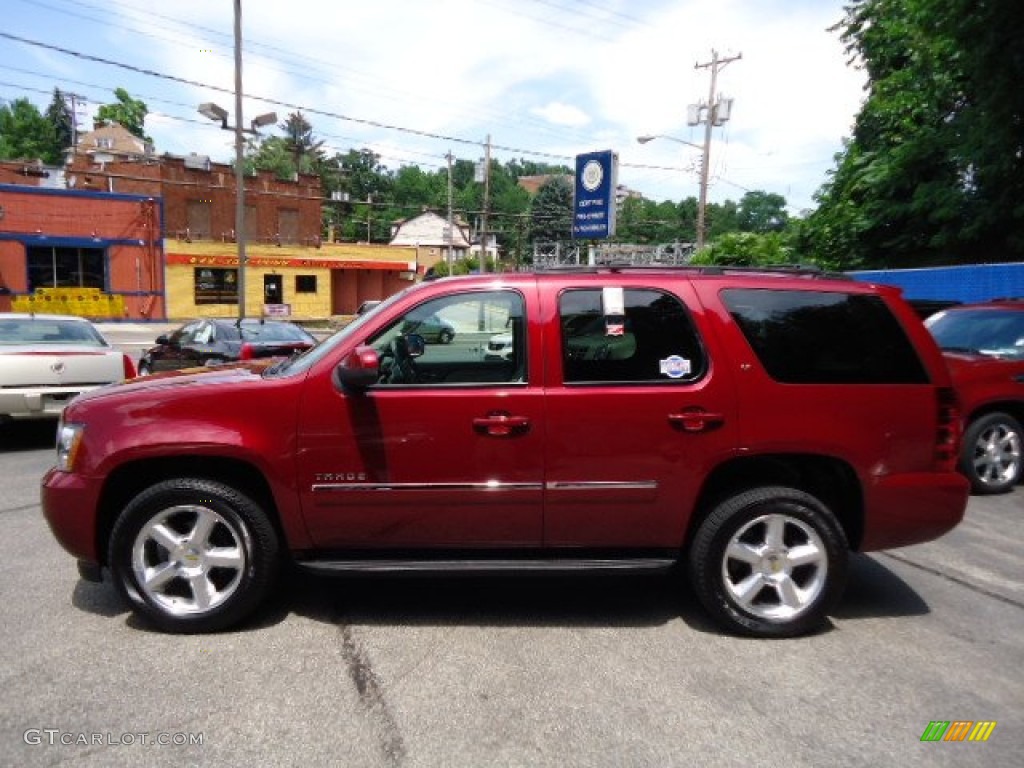 Red Jewel Tintcoat 2011 Chevrolet Tahoe LT 4x4 Exterior Photo #67806099