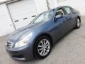 2008 Lakeshore Slate Light Blue Infiniti G 35 x Sedan  photo #3