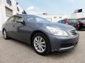 2008 Lakeshore Slate Light Blue Infiniti G 35 x Sedan  photo #6