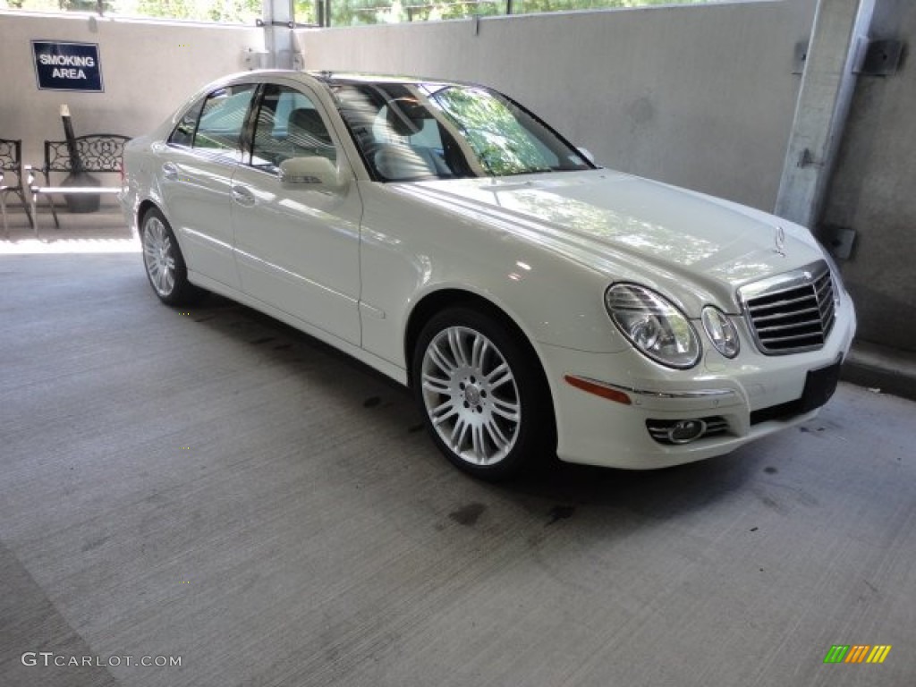 Arctic White Mercedes-Benz E