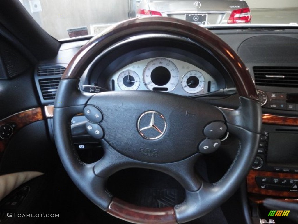 2008 Mercedes-Benz E 550 4Matic Sedan Steering Wheel Photos