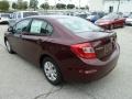 Crimson Pearl - Civic LX Sedan Photo No. 2