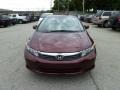 Crimson Pearl - Civic LX Sedan Photo No. 7