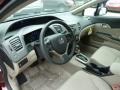 Crimson Pearl - Civic LX Sedan Photo No. 15