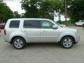 2012 Alabaster Silver Metallic Honda Pilot EX-L 4WD  photo #5