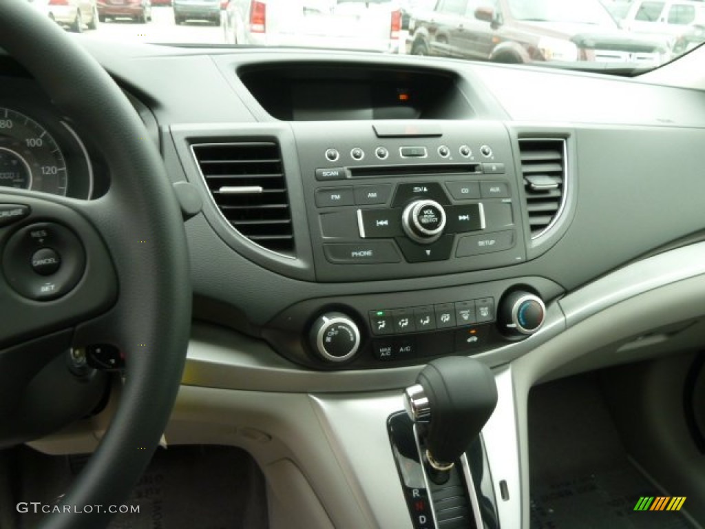 2012 CR-V EX 4WD - Polished Metal Metallic / Gray photo #18