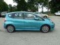 Blue Raspberry Metallic 2012 Honda Fit Sport Exterior