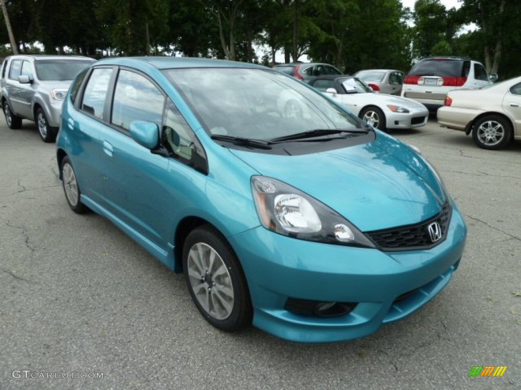 2012 Fit Sport - Blue Raspberry Metallic / Black photo #6