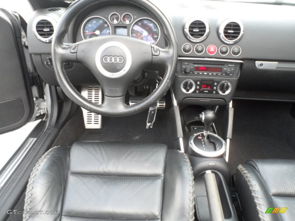 2005 Audi TT 1.8T Roadster Baseball Optic Dashboard Photo #67808463