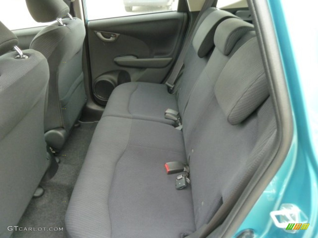 Black Interior 2012 Honda Fit Sport Photo #67808490
