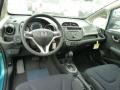 2012 Honda Fit Black Interior Dashboard Photo