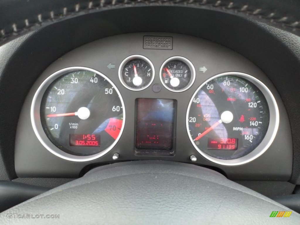 2005 Audi TT 1.8T Roadster Gauges Photo #67808523