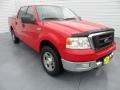 2004 Bright Red Ford F150 XLT SuperCrew  photo #1