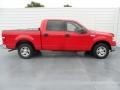 2004 Bright Red Ford F150 XLT SuperCrew  photo #2