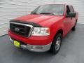 2004 Bright Red Ford F150 XLT SuperCrew  photo #6