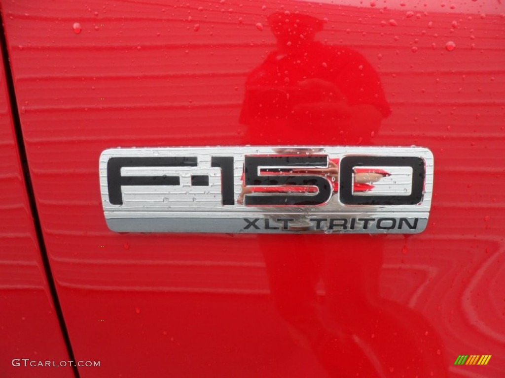 2004 F150 XLT SuperCrew - Bright Red / Medium/Dark Flint photo #13