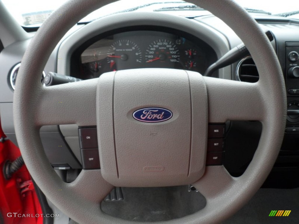 2004 F150 XLT SuperCrew - Bright Red / Medium/Dark Flint photo #34