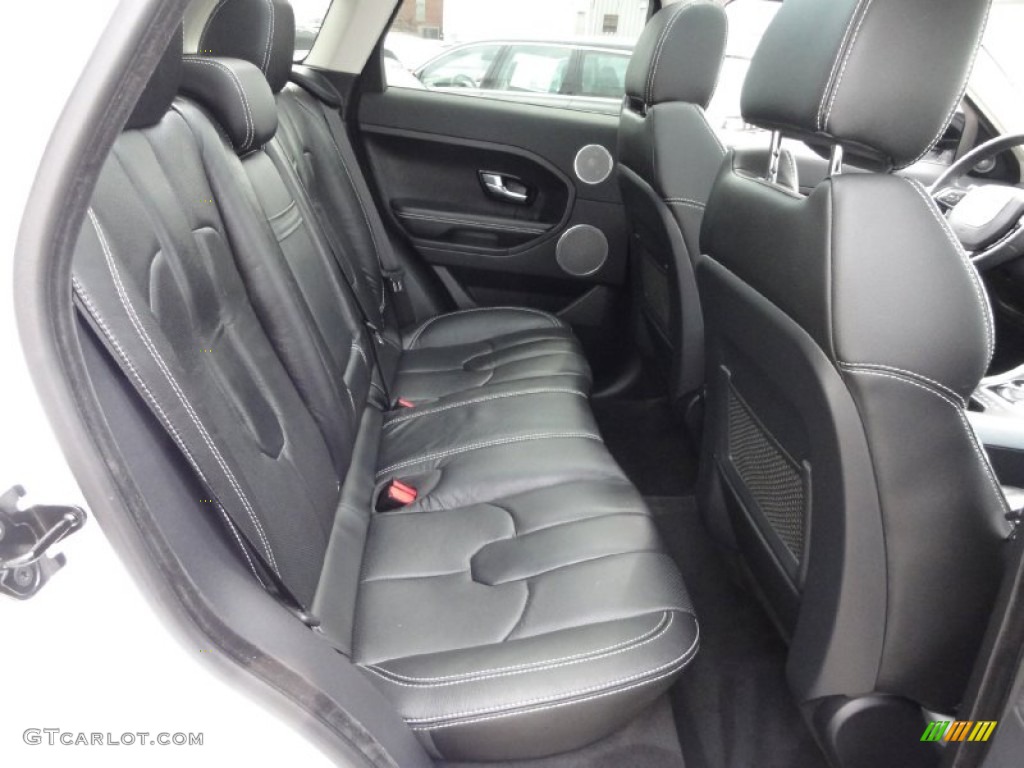 2012 Land Rover Range Rover Evoque Dynamic Rear Seat Photo #67810065