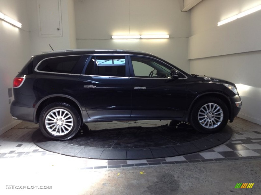 2011 Enclave CX AWD - Carbon Black Metallic / Ebony/Ebony photo #3