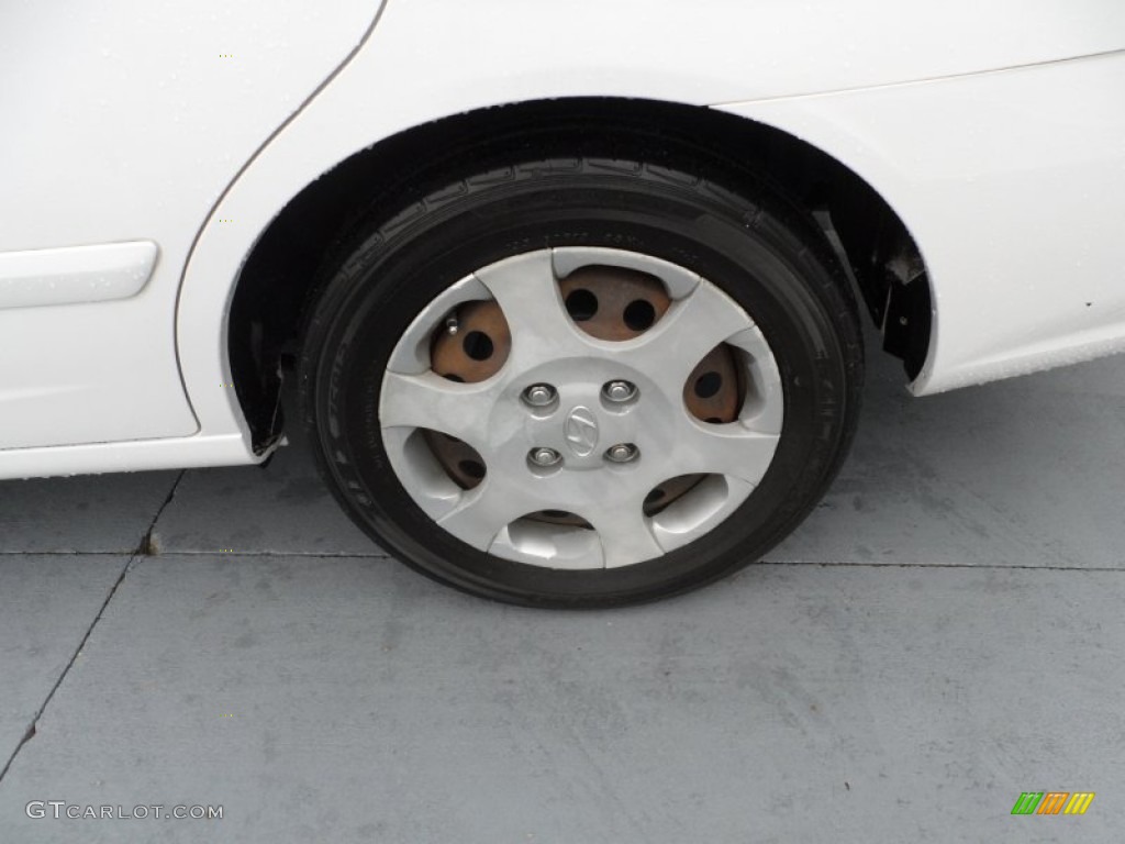 2001 Elantra GLS - Noble White / Beige photo #12