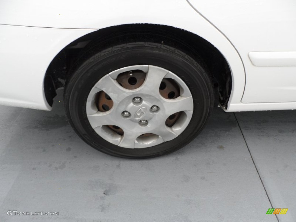 2001 Elantra GLS - Noble White / Beige photo #13