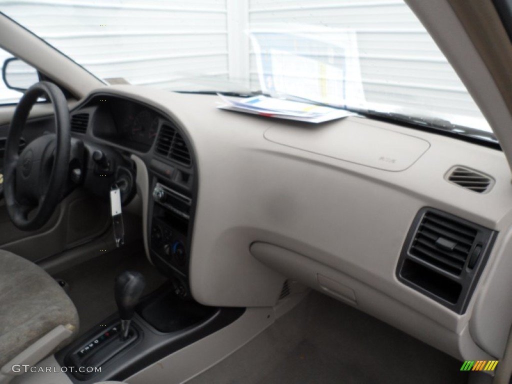 2001 Elantra GLS - Noble White / Beige photo #23