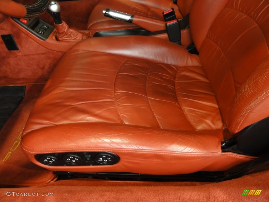Boxster Red Interior 1997 Porsche 911 Turbo Photo #67810824