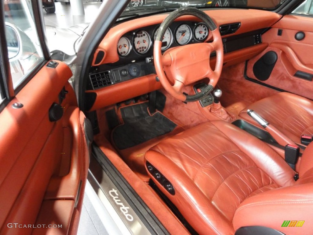 Boxster Red Interior 1997 Porsche 911 Turbo Photo #67810953