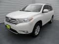 2012 Blizzard White Pearl Toyota Highlander   photo #6