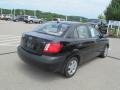 2007 Black Kia Rio LX Sedan  photo #9