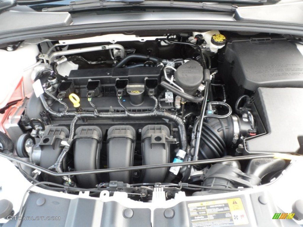 2012 Ford Focus Titanium 5-Door 2.0 Liter GDI DOHC 16-Valve Ti-VCT 4 Cylinder Engine Photo #67812813